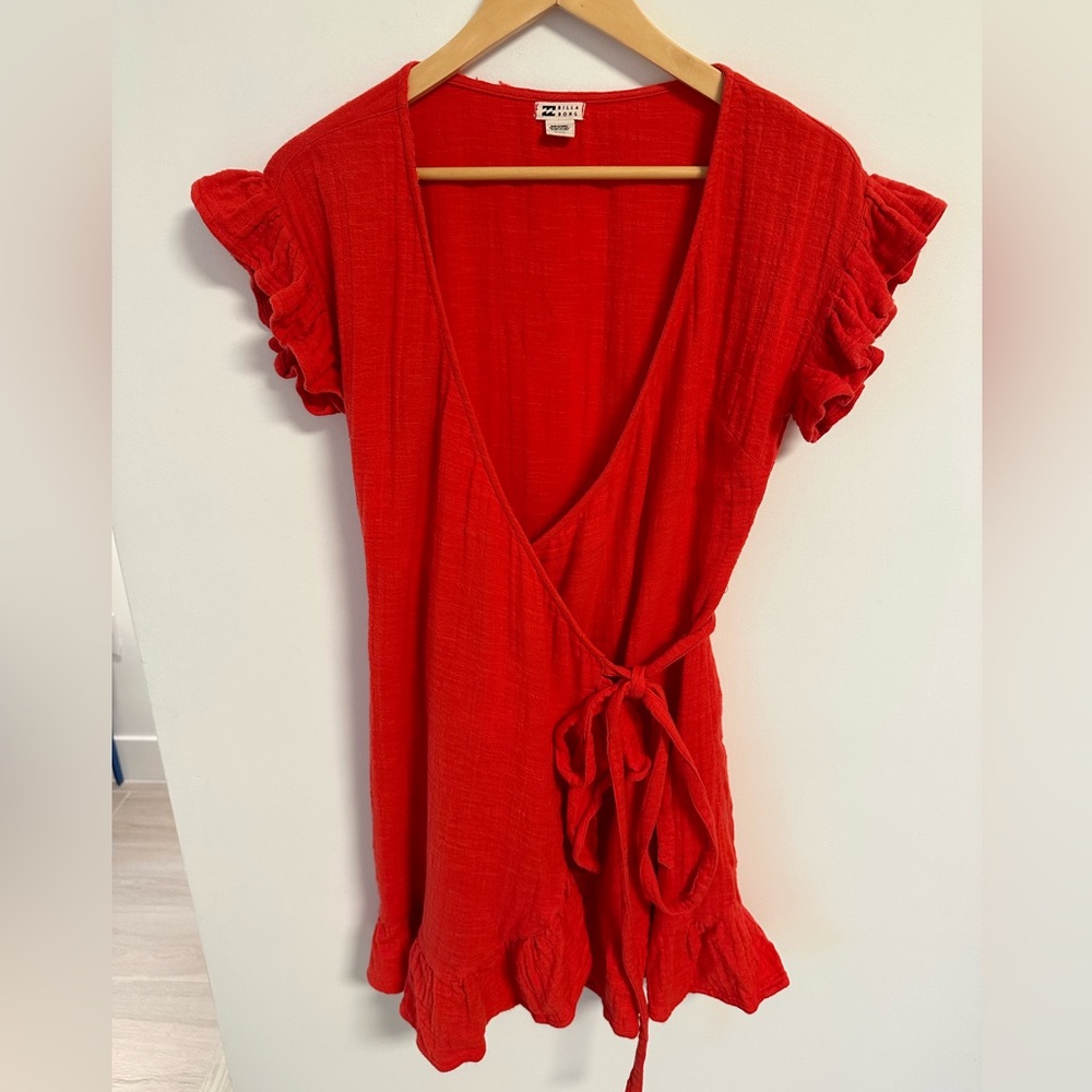 Red dress - billabong